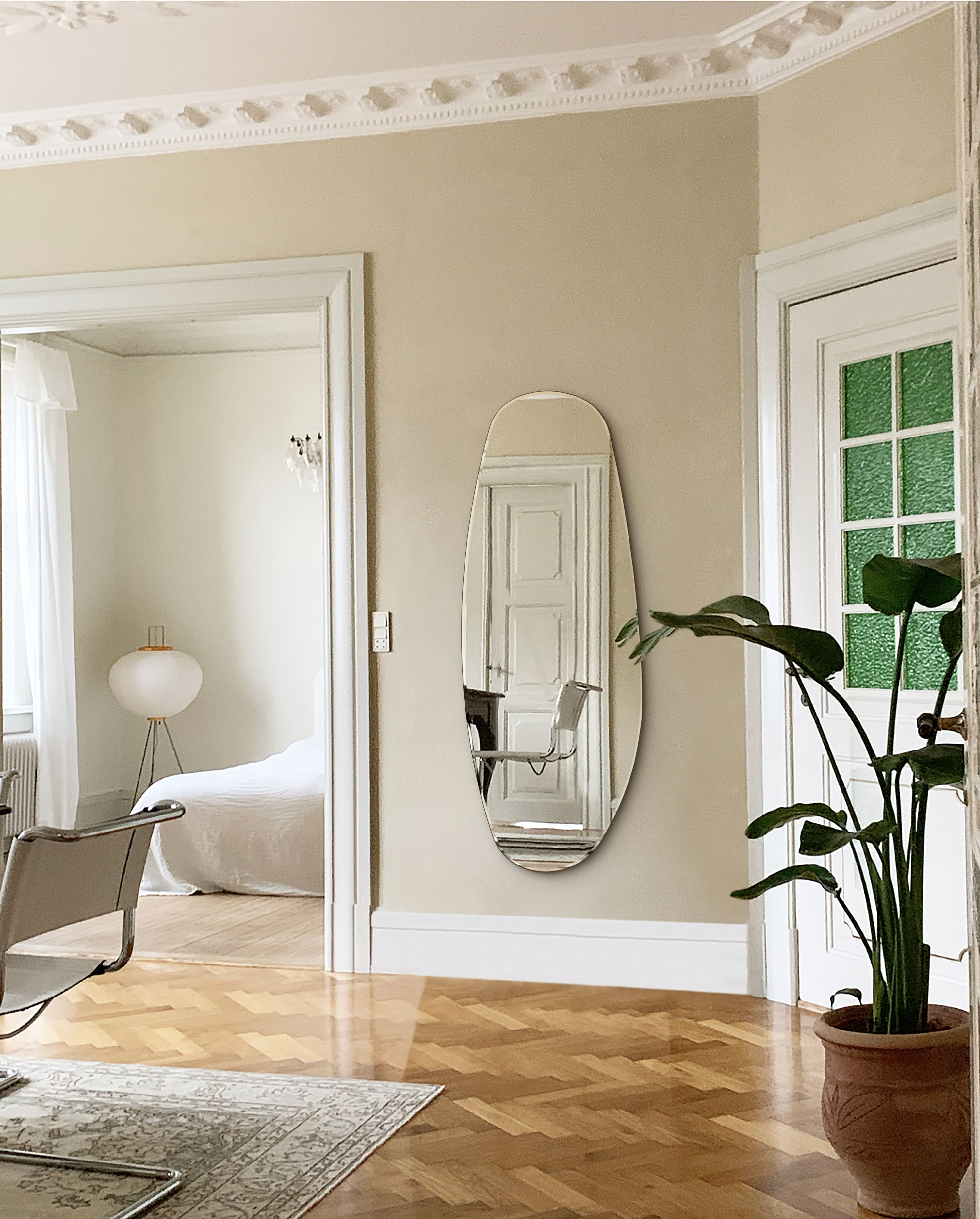 Opal mirror Large | 150 x 55 cm