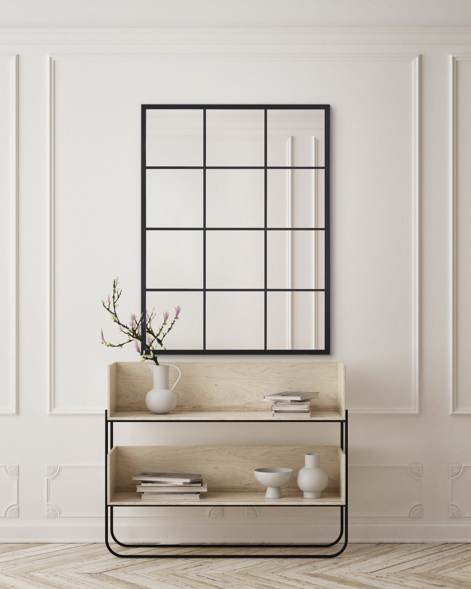 Grid Mirror No. 5 | 95 x 70 cm. - Blossholm