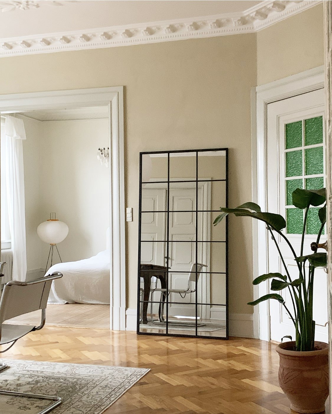 Grid Mirror No.3 | 180 × 90 cm - Blossholm