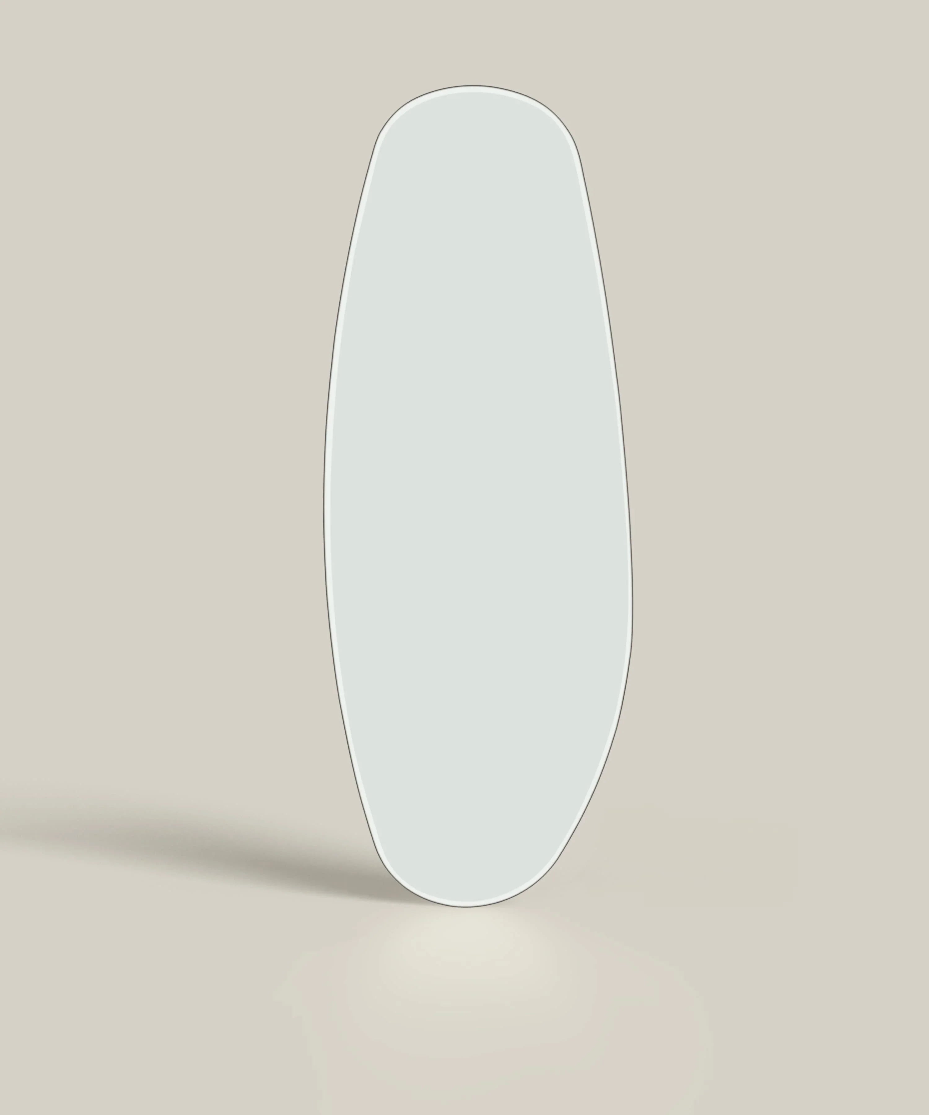 Opal mirror Large | 150 x 55 cm