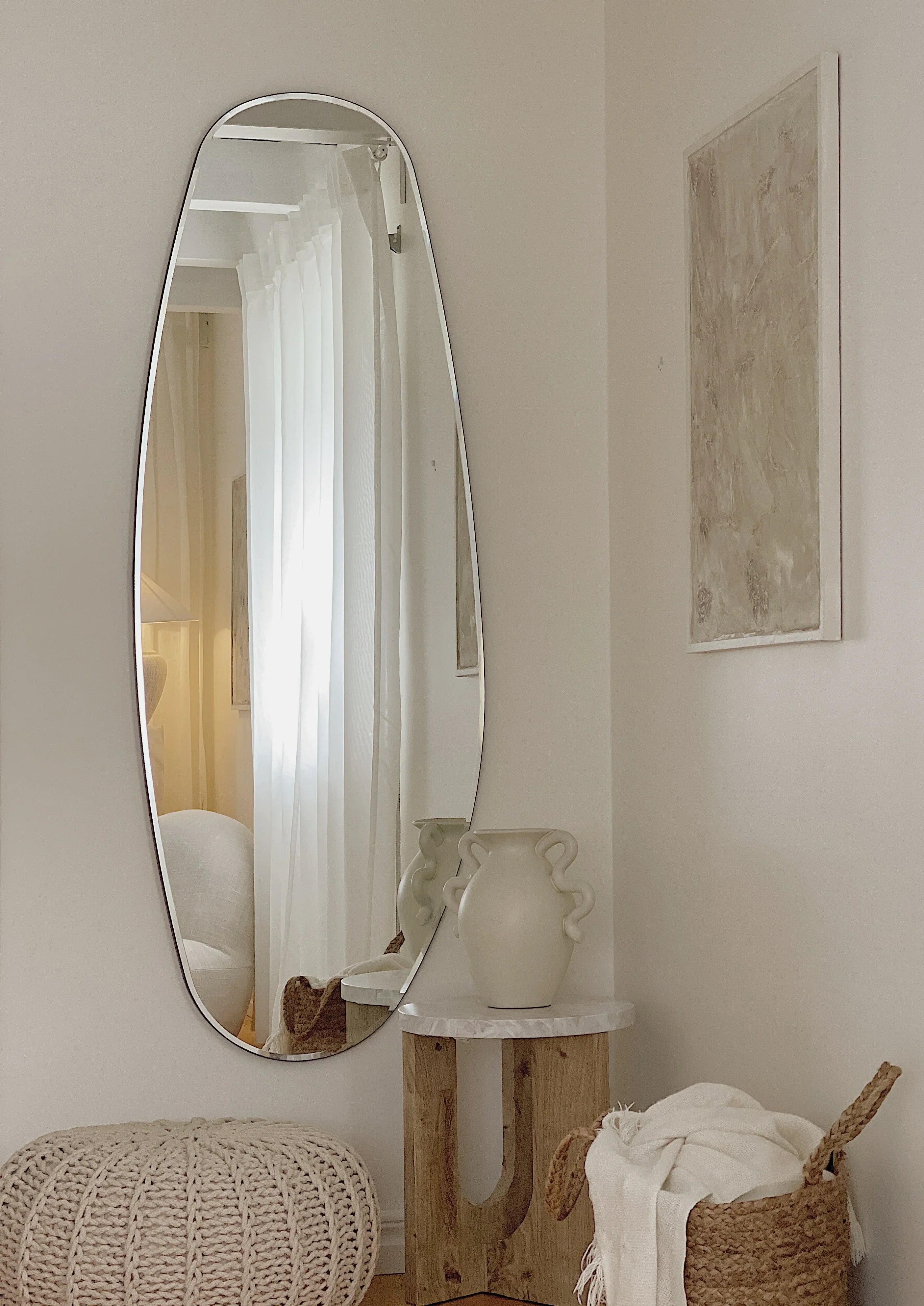Opal mirror Large | 150 x 55 cm