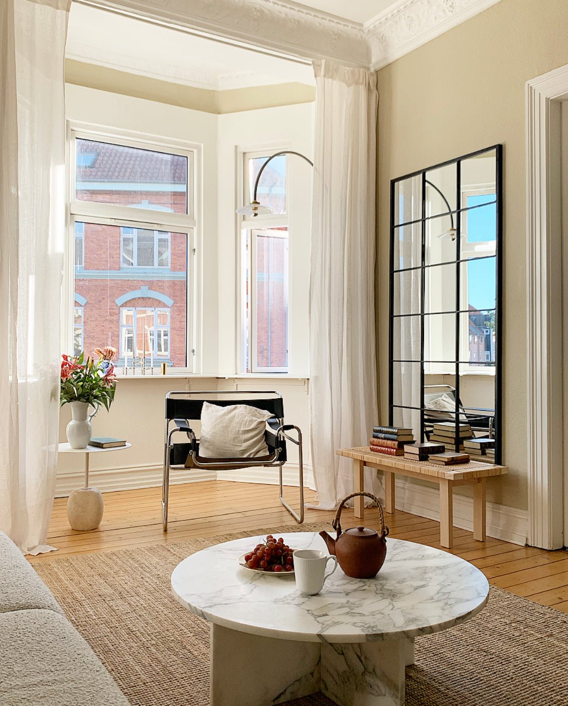 Grid Mirror No.3 | 180 × 90 cm - Blossholm