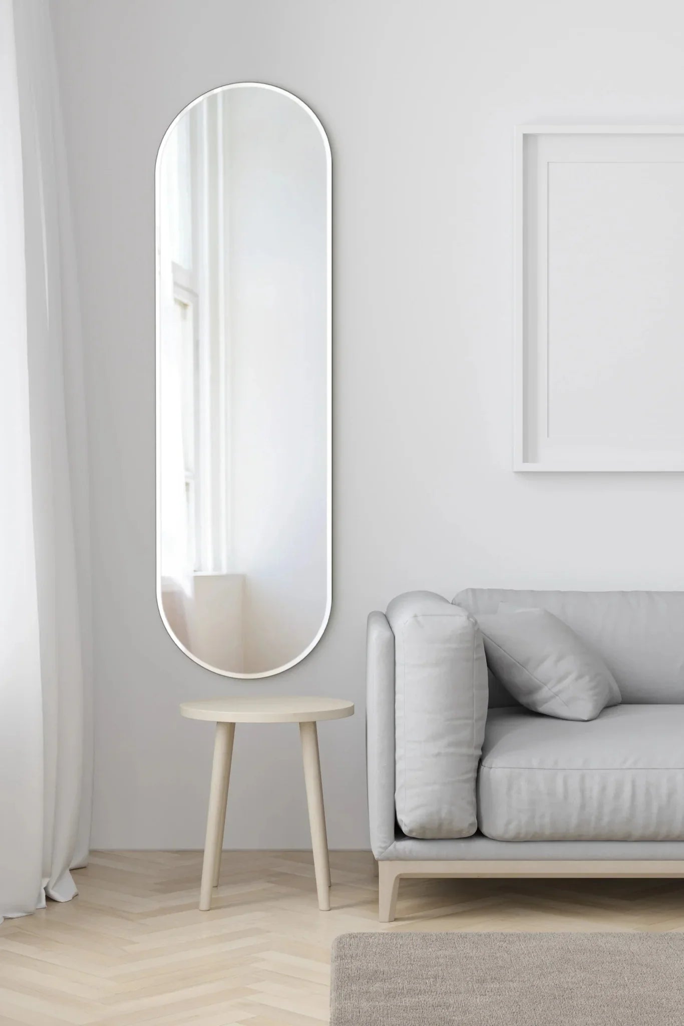 Oval Mirror No. 2 | 40 x 130 cm - Blossholm